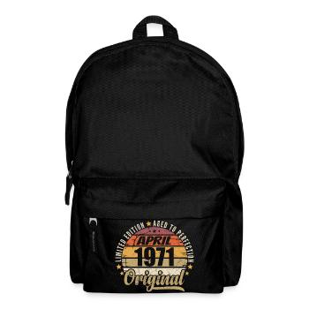 Cadeau D'anniversaire Avril 1971 - Sac à dos - noir - Devant
