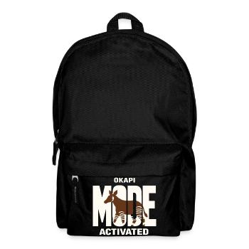 Okapi Lovers Okapi Animal Rare Wildlife Love - Backpack - black - Front