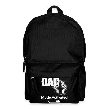 Dad Mode Activated Shirt Funny Father Gift - Rucksack - Schwarz - Vorne