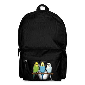 Propriétaires de perruches ondulées Propriétaires de perruches ondulées - Sac à dos - noir - Devant
