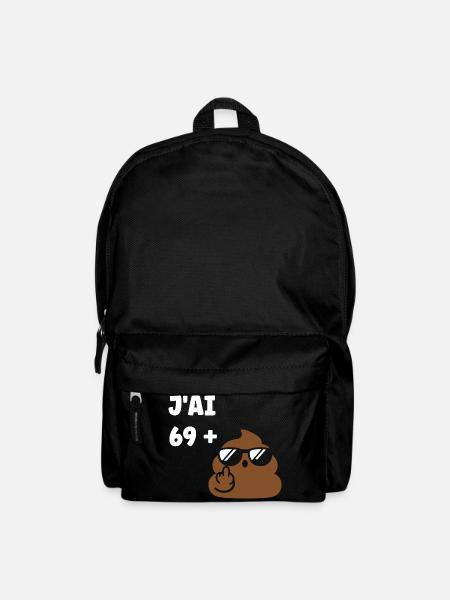 69 plus 1 - Rucksack - Schwarz