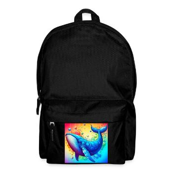 baleine - Sac à dos - noir - Devant