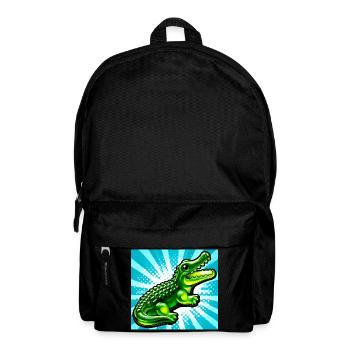 crocodile - Backpack - black - Front