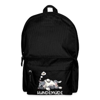 Hundemüde American Bully Bully Pit Bullybesitzer - Rucksack - Schwarz - Vorne