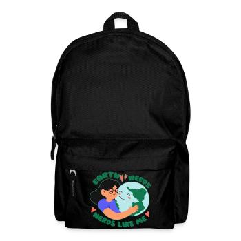 Écologie des écologues - Sac à dos - noir - Devant