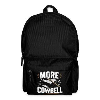 Plus de cloche à vache - Sac à dos - noir - Devant