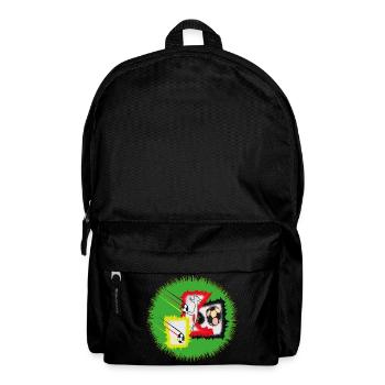 Kinetische Fußball-Explosion - Rucksack - Schwarz - Vorne