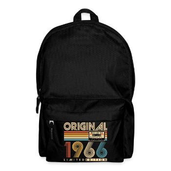 60 Birthday 60 Years 1966 Vintage Born - Backpack - black - Front