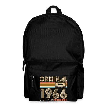 60 Birthday 60 Years 1966 Vintage Born - Backpack - black - Front