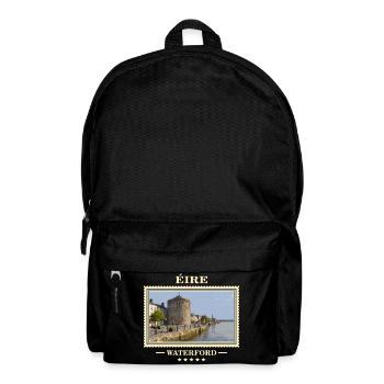 Irland Waterford Vintage Reisemarke - Rucksack - Schwarz - Vorne