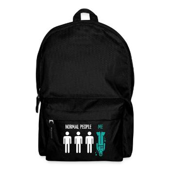 Normal People Me Scuba Diving T Shirt - Sac à dos - noir - Devant