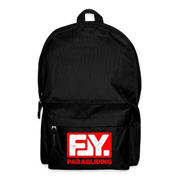 VOL EN PARAPENTE - Sac à dos - noir - Devant