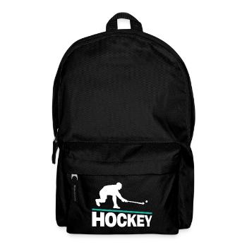 Field hockey Field hockey players - Backpack - black - Front