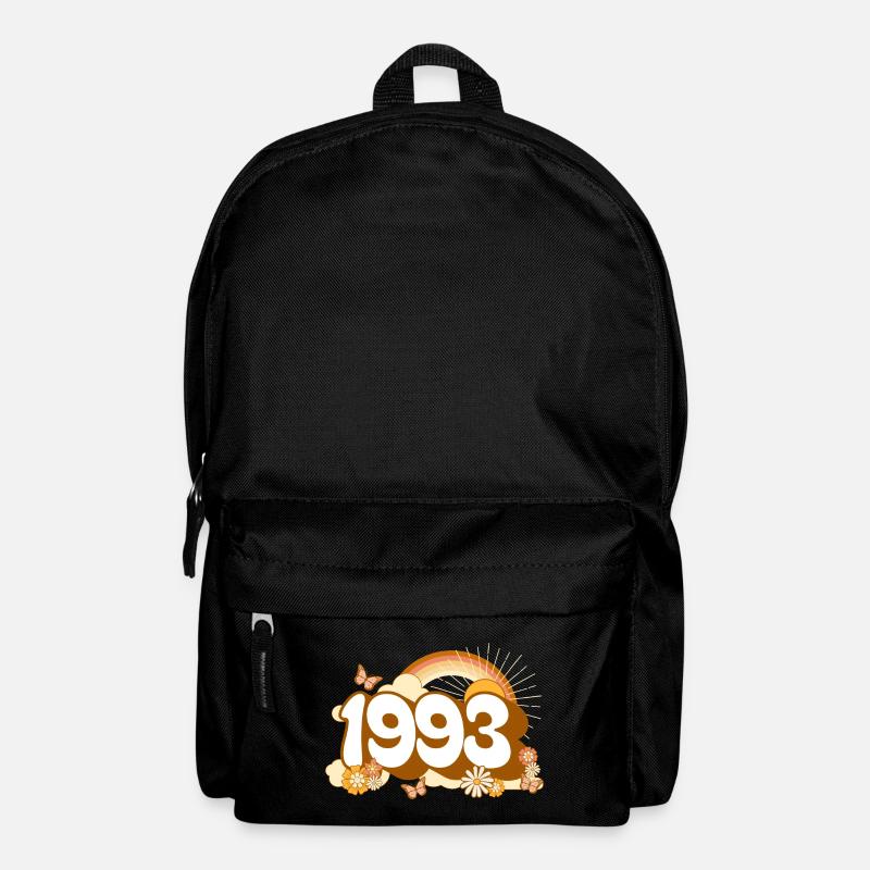 Retro 1993 Geburtstagsfeier Frau 30 Jahre - Rucksack - Schwarz