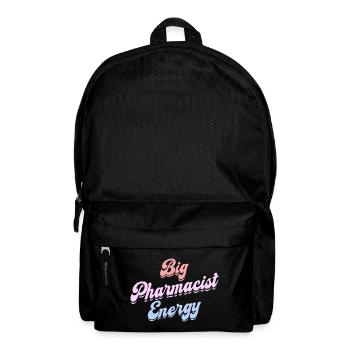 Energetic Pharmacist Female Pharmacist - Backpack - black - Front