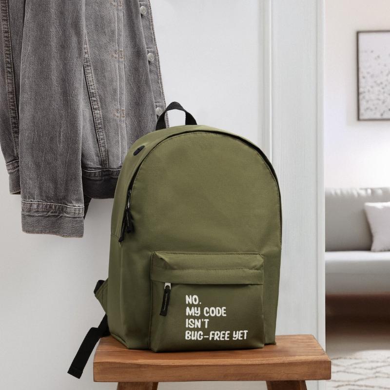 Humor Programmer Coder Bugs Gift Developer Backpack