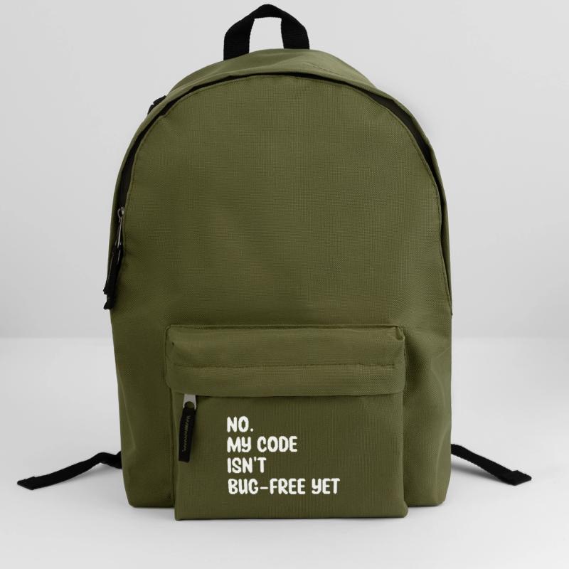 Humor Programmer Coder Bugs Gift Developer Backpack