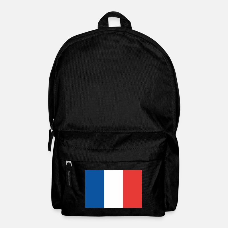 DRAPEAU FRANÇAIS - Sac à dos - noir