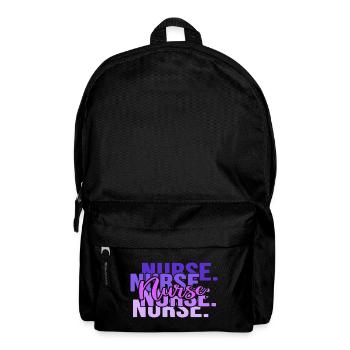 Krankenschwester Intensiv-Pflege Nurse Krankenhaus - Rucksack - Schwarz - Vorne