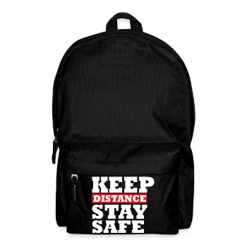 Cool sayings - Backpack - black - Front