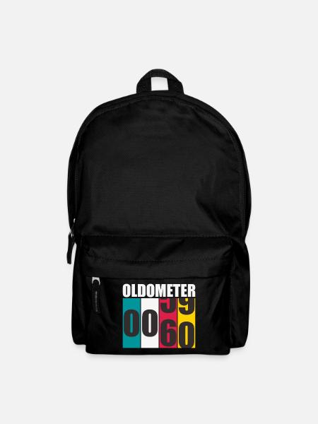 Anniversaire Oldomètre 60 ans - Sac à dos - noir