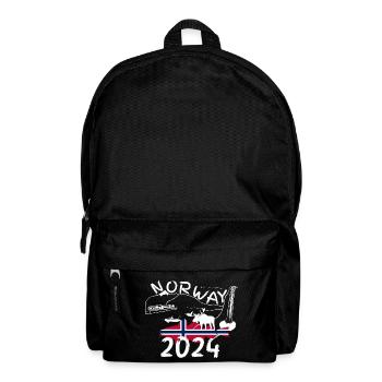 Norway 2024 Cod with Mountains and Moose Fishing - Backpack - black - Front