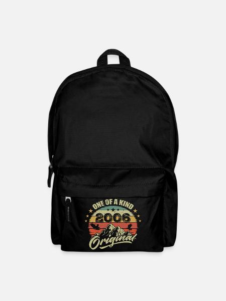 2006 Geburtstag Jahrgang 2006 Retro geboren im Jahr 2006 - Rucksack - Schwarz