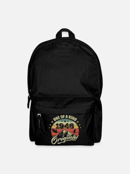1946 Jahrgang 1946 Retro Jahrgang 1946 Geburtstag - Rucksack - Schwarz