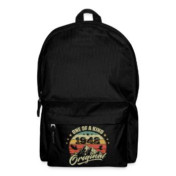1942 Vintage Birthday 1942 Retro Born in 1942 - Backpack - black - Front