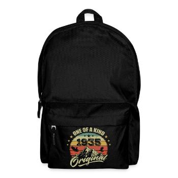 1935 Jahrgang Geburtstag 1935 Retro Jahrgang 1935 - Rucksack - Schwarz - Vorne