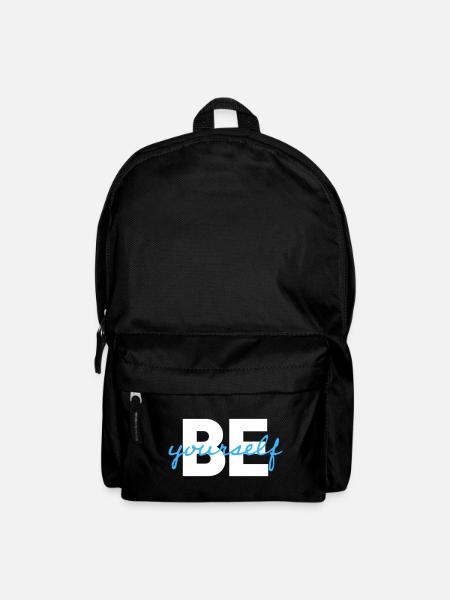 be yourself - Rucksack - Schwarz