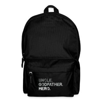 Uncle Godfather Hero Gift for Uncle or Brother - Sac à dos - noir - Devant