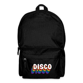 DISKOTHEK!!! - Rucksack - Schwarz - Vorne
