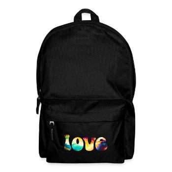 Love - Backpack - black - Front