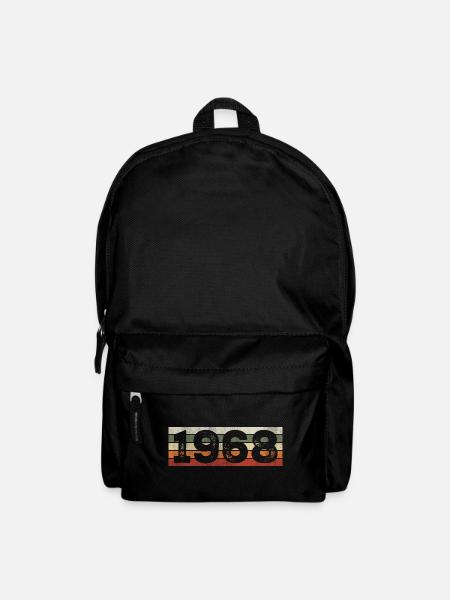 Jahrgang 1968 Retro 1968 Geburtstagsgeschenk - Rucksack - Schwarz