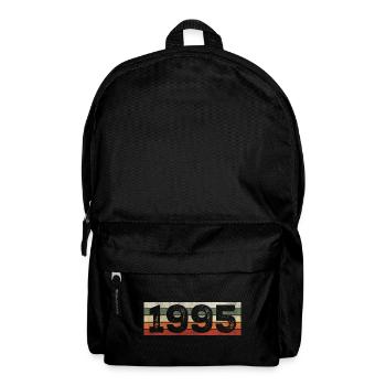 Millésime 1995 Cadeau D’anniversaire Rétro 1995 - Sac à dos - noir - Devant