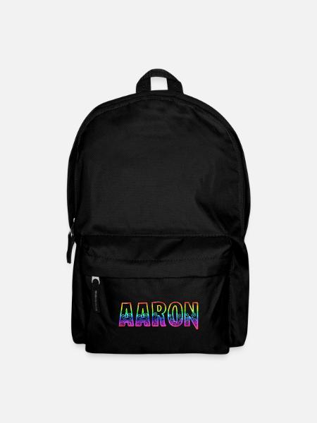 aaron rs rainbow - Sac à dos - noir