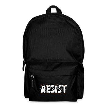 Penguin Protests Resistance Taxes - Backpack - black - Front