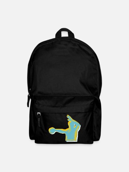 Handball Spieler Design - Rucksack - Schwarz