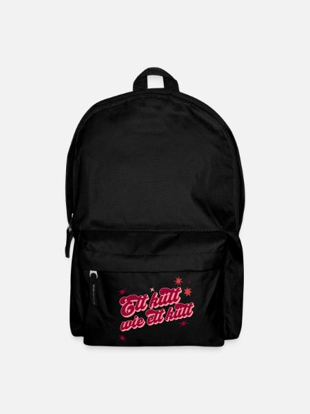 Ett kütt wie ett kütt - Rucksack - Schwarz