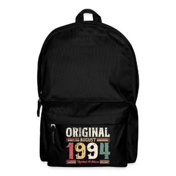 30ème anniversaire original août 1994 millésime 1994 - Sac à dos - noir - Devant