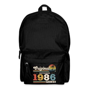 38th Birthday Legend October 1986 Volume 86 - Backpack - black - Front