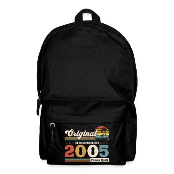 20th Birthday Original December 2005 Volume 05 - Backpack - black - Front