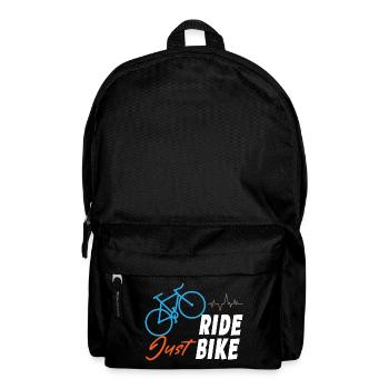Just Ride Bike - Rucksack - Schwarz - Vorne