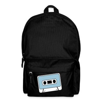 Kassette - Rucksack - Schwarz - Vorne