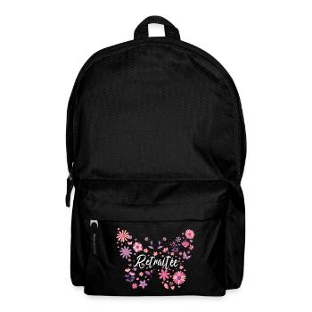 Papillon Jeune Retraitée Femme Retraite - Sac à dos - noir - Devant