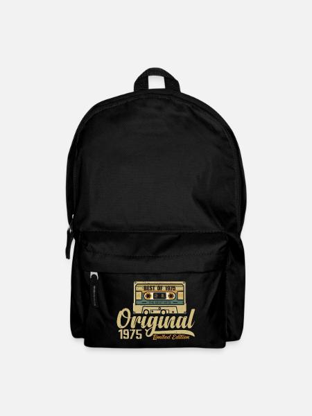 Original 1975 Vintage - Cadeau D’anniversaire 1975 - Sac à dos - noir
