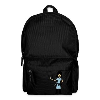 Kellnerin 3 - Rucksack - Schwarz - Vorne