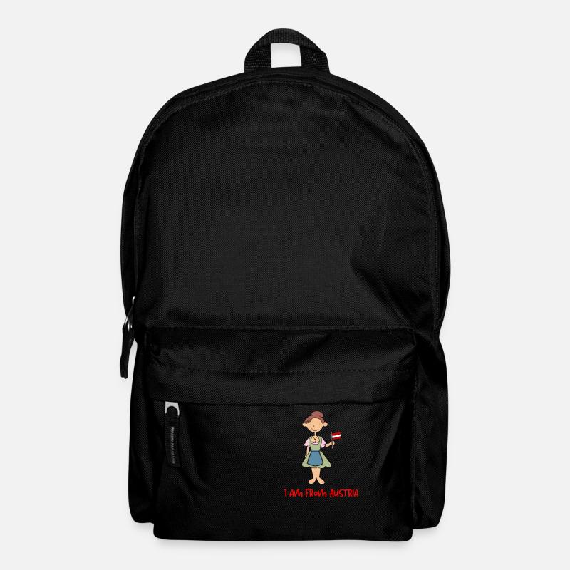 I am from Austria! - Backpack - black