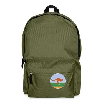 kangaroo - Backpack - olive green - Front